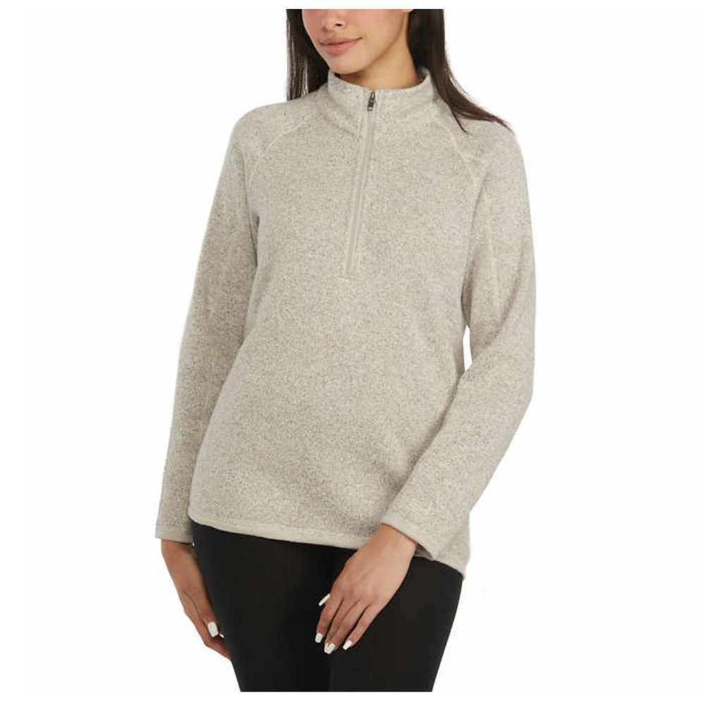 NWT Storm Pack Ladies' Sweater Fleece Quarter Zip